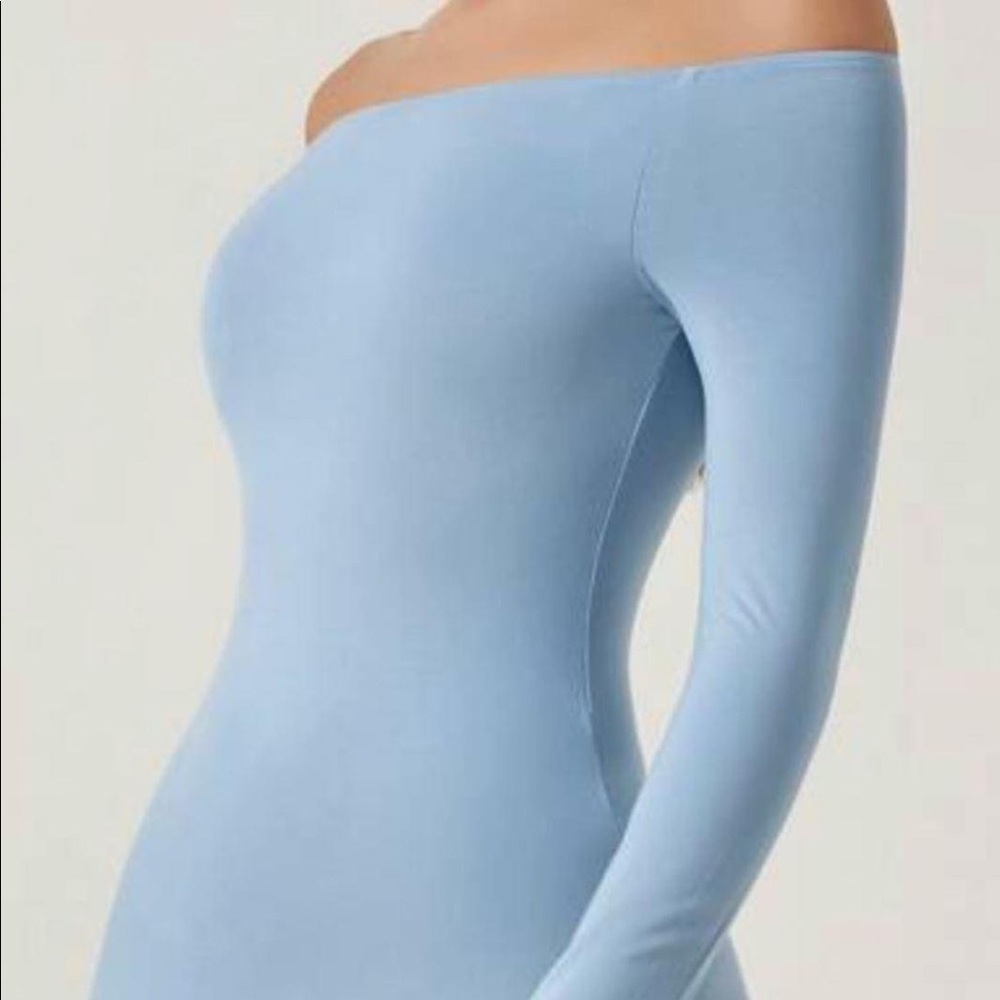 Blue dress